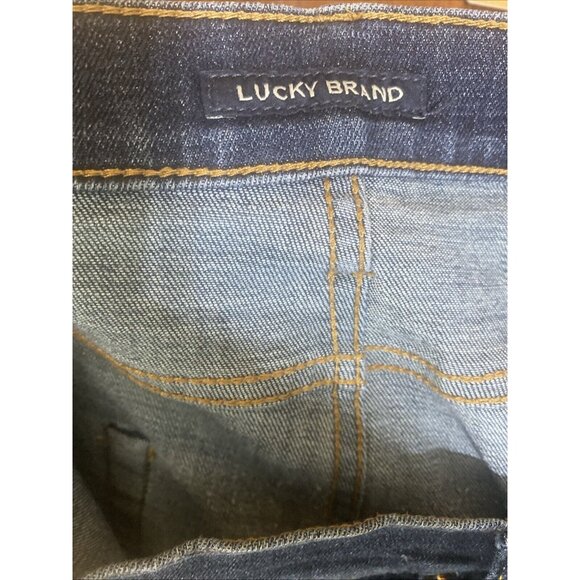 Lucky Brand Mens 411 Athletic Taper Stretch Denim Jeans Blue 38x30 Dark Wash - Picture 7 of 10